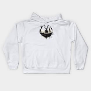 Sacred Stag, Ragnarok Kids Hoodie